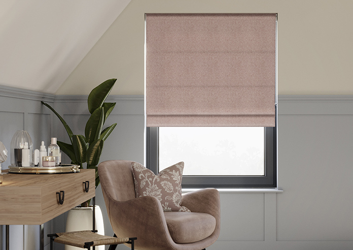 Wexley, Pink Bliss - Roman Blind - Image 3